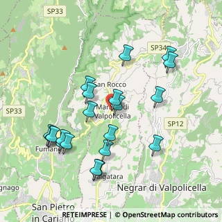 Mappa Via Valpolicella, 37020 Marano di Valpolicella VR, Italia (1.977)