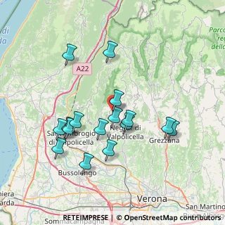 Mappa Via Valpolicella, 37020 Marano di Valpolicella VR, Italia (7.09688)