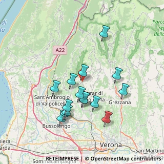 Mappa Via Valpolicella, 37020 Marano di Valpolicella VR, Italia (6.932)