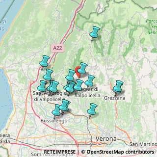 Mappa Via Valpolicella, 37020 Marano di Valpolicella VR, Italia (6.6855)