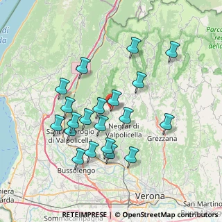 Mappa Via Valpolicella, 37020 Marano di Valpolicella VR, Italia (7.096)