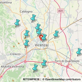 Mappa Viale Ferdinando Rodolfi, 36100 Vicenza VI, Italia (4.04818)