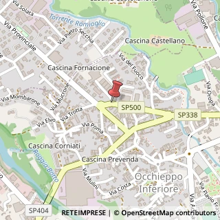Mappa Via Papa Giovanni XXIII, 18, 13897 Occhieppo Inferiore, Biella (Piemonte)