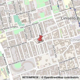 Mappa Via Giuseppe Garibaldi, 122, 20092 Cinisello Balsamo, Milano (Lombardia)