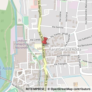 Mappa Via Antonio Locatelli, 17, 24045 Fara Gera d'Adda, Bergamo (Lombardia)