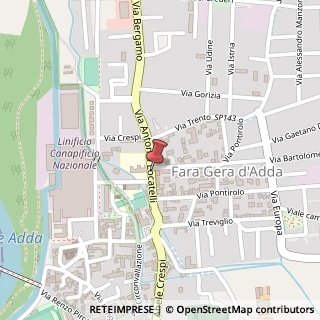 Mappa Via Antonio Locatelli, 15, 24045 Fara Gera d'Adda, Bergamo (Lombardia)