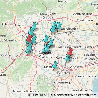 Mappa Via Borghetto II, 35016 Piazzola sul Brenta PD, Italia (11.7775)
