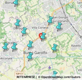 Mappa Via Fratelli Bandiera, 20034 San Giorgio Su Legnano MI, Italia (2.315)