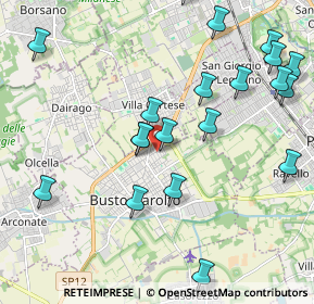 Mappa Via Fratelli Bandiera, 20034 San Giorgio Su Legnano MI, Italia (2.361)