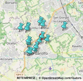 Mappa Via Fratelli Bandiera, 20034 San Giorgio Su Legnano MI, Italia (1.36867)