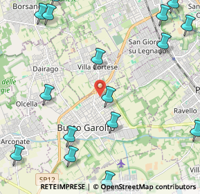 Mappa Via Fratelli Bandiera, 20034 San Giorgio Su Legnano MI, Italia (3.01563)