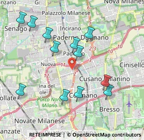 Mappa Via Brasile, 20037 Paderno Dugnano MI, Italia (2.0475)