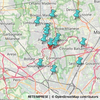 Mappa Via Brasile, 20037 Paderno Dugnano MI, Italia (3.47385)
