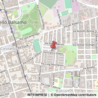 Mappa Piazza Andrea Costa, 28, 20092 Cinisello Balsamo, Milano (Lombardia)