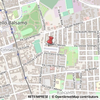 Mappa Piazza Andrea Costa, 8, 20092 Cinisello Balsamo, Milano (Lombardia)