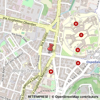 Mappa Via Guido Zadei, 6, 25123 Brescia, Brescia (Lombardia)