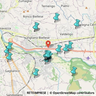 Mappa Via delle Fabbriche Nuove, 13856 Vigliano Biellese BI, Italia (2.0225)