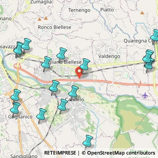 Mappa Via delle Fabbriche Nuove, 13856 Vigliano Biellese BI, Italia (2.93706)