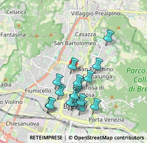 Mappa Via Montebaldo n, 25128 Brescia BS, Italia (1.73)