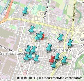 Mappa Via Montebaldo n, 25128 Brescia BS, Italia (0.508)