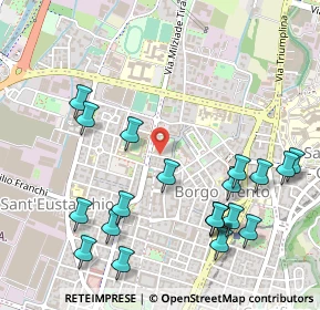 Mappa Via Montebaldo n, 25128 Brescia BS, Italia (0.6025)