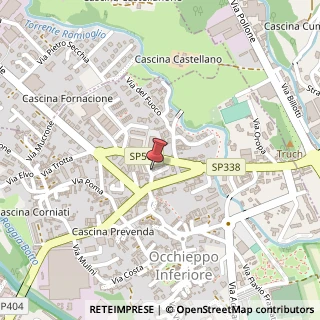 Mappa Via monte cucco 12, 13897 Occhieppo Inferiore, Biella (Piemonte)