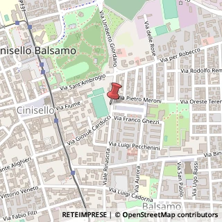 Mappa Viale Rinascita, 22, 20092 Cinisello Balsamo, Milano (Lombardia)