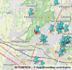 Mappa Via dei Pialorsi, 25127 Brescia BS, Italia (2.5965)