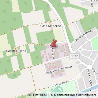 Mappa Via Masaccio, 14, 20022 Castano Primo, Milano (Lombardia)
