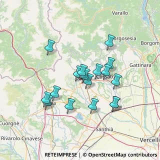 Mappa Via Giorgio Meschiatis, 13900 Biella BI, Italia (12.39882)