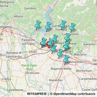 Mappa Via San Bernardo, 25035 Ospitaletto BS, Italia (10.27286)