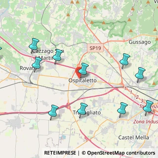 Mappa Via San Bernardo, 25035 Ospitaletto BS, Italia (5.31727)