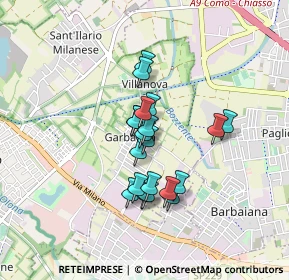 Mappa Via Damiano Chiesa, 20014 Nerviano MI, Italia (0.6235)