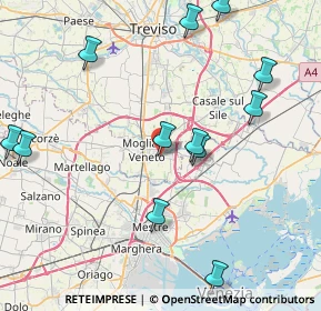 Mappa Via delle Azalee, 31021 Mogliano Veneto TV, Italia (9.47333)