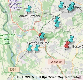 Mappa Via Monte Grappa, 20022 Castano Primo MI, Italia (4.8275)