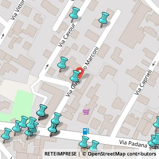 Mappa Via Camillo Benso Conte di Cavour, 25035 Ospitaletto BS, Italia (0.12536)