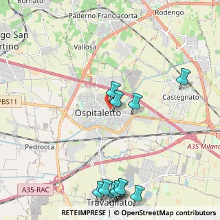 Mappa Via Camillo Benso Conte di Cavour, 25035 Ospitaletto BS, Italia (2.69091)