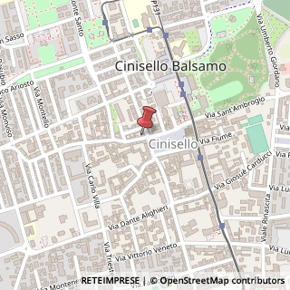 Mappa Via Giuseppe Garibaldi, 6, 20092 Cinisello Balsamo, Milano (Lombardia)