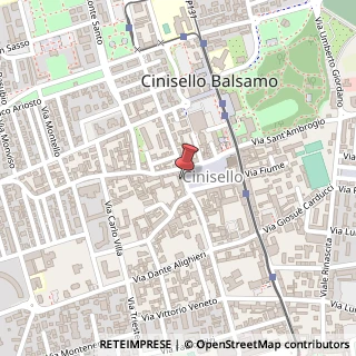 Mappa Piazza Antonio Gramsci, 31, 20092 Cinisello Balsamo, Milano (Lombardia)