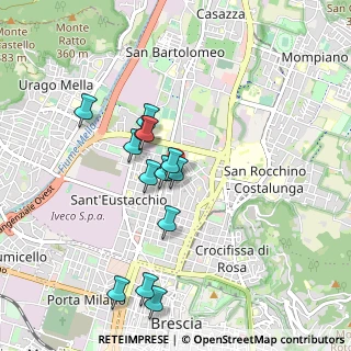 Mappa Via Hermada, 25128 Brescia BS, Italia (0.81923)
