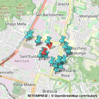 Mappa Via Hermada, 25128 Brescia BS, Italia (0.7255)