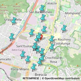 Mappa Via Hermada, 25128 Brescia BS, Italia (0.9815)