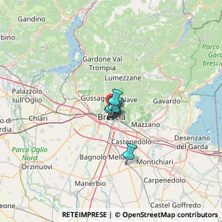 Mappa Via Hermada, 25128 Brescia BS, Italia (34.89875)