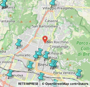 Mappa Via Hermada, 25128 Brescia BS, Italia (3.06929)
