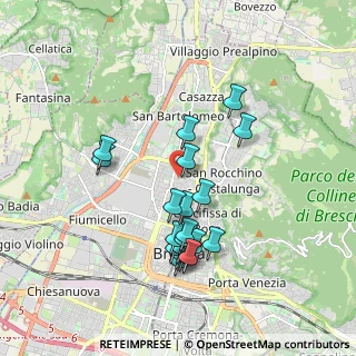 Mappa Via Hermada, 25128 Brescia BS, Italia (1.7325)