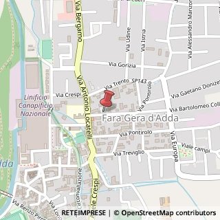 Mappa Via Trieste, 14, 24045 Fara Gera d'Adda, Bergamo (Lombardia)