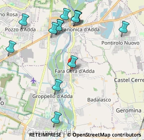 Mappa Via Trieste, 24045 Fara Gera d'Adda BG, Italia (2.672)