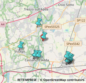 Mappa Via Trieste, 24045 Fara Gera d'Adda BG, Italia (4.46833)