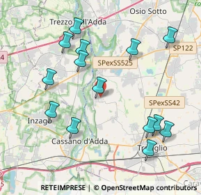 Mappa Via Colleoni Bartolomeo, 24045 Fara Gera D'Adda BG, Italia (4.28286)