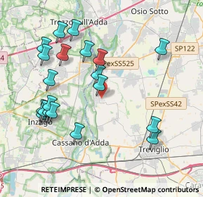 Mappa Via Colleoni Bartolomeo, 24045 Fara Gera D'Adda BG, Italia (4.2015)